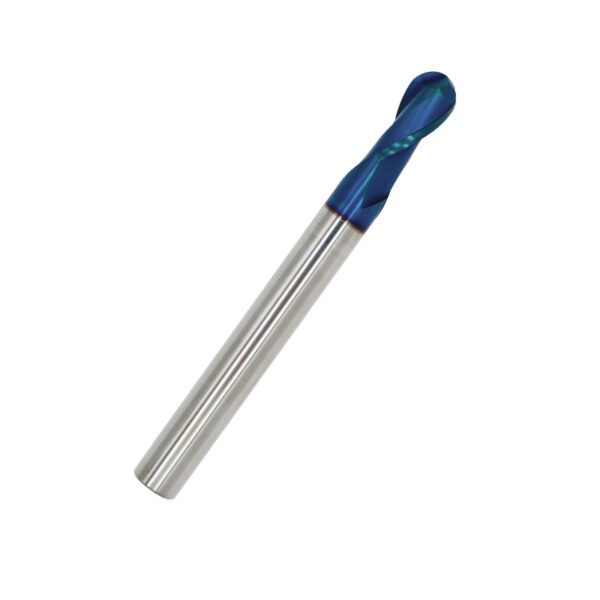 650高速高硬度鎢鋼球型銑刀-2刃(長柄型)